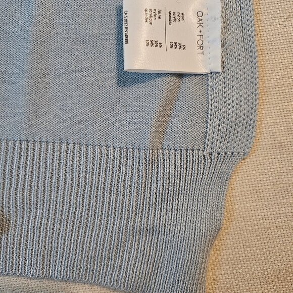 Oak + Fort Women's Sweater Shawl - Size OS - Picture 6 of 6